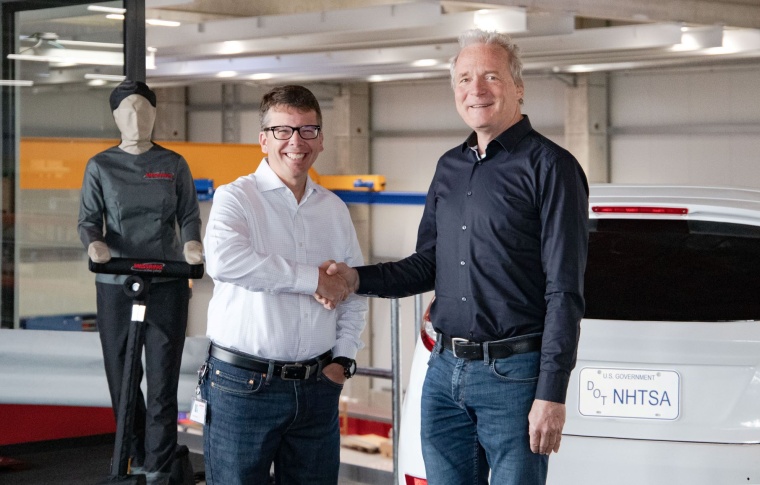 Dierk Arp, Geschäftsführer bei Messring, und Gerald Goupi, CEO von Messring...