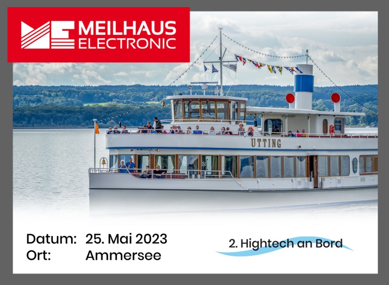 Am 25. Mai 2023 findet das 2. Hightech an Bord auf dem Ammersee statt. (Bild:...