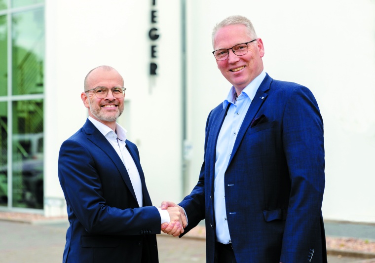 Björn Riechers und Dr. Gregor Langer. Bild: R+K