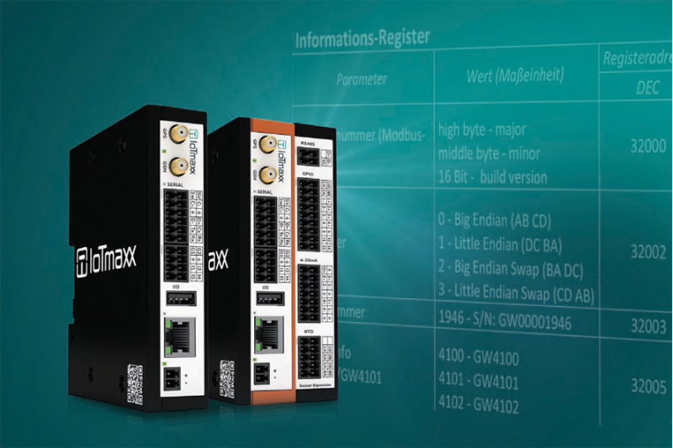 Die Modbus-Server-Applikation ist auf allen neuen Geräten des Herstellers...