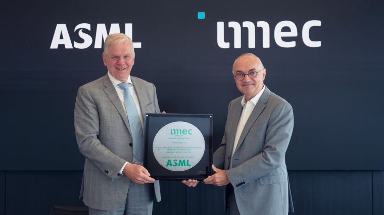 Imec und ASML unterzeichnen Memorandum of Understanding (MoU) zur Förderung...