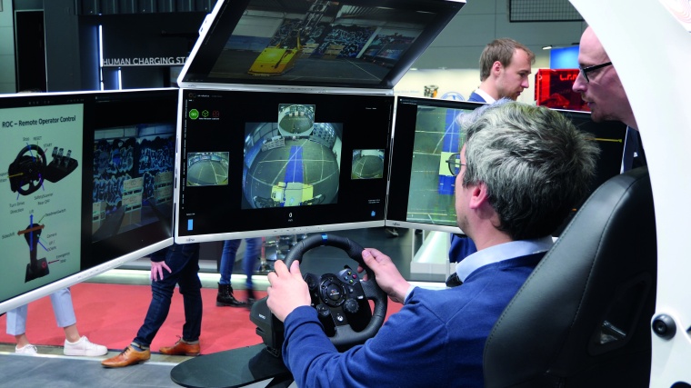 Das Robot Operations Center ist eine Kommandozentrale für den Fernzugriff auf...