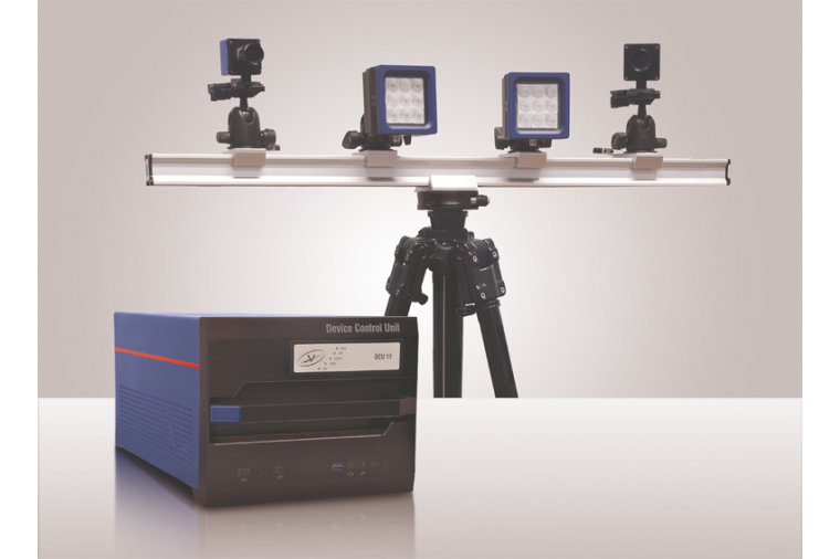 Das Strainmaster-Portable-System ist modular aufgebaut. Es besteht aus...