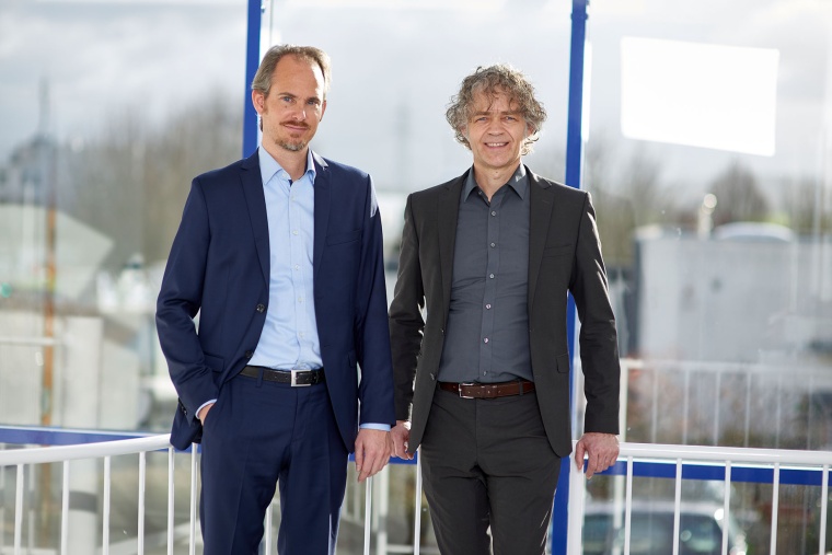 Die Gründer und Geschäftsführer von Pixargus, René Beaujean und Dr. Jürgen...