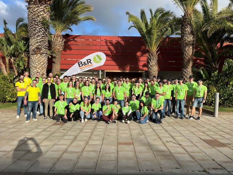 Teilnehmer des Makeathon auf Gran Canaria. Bild: B&R