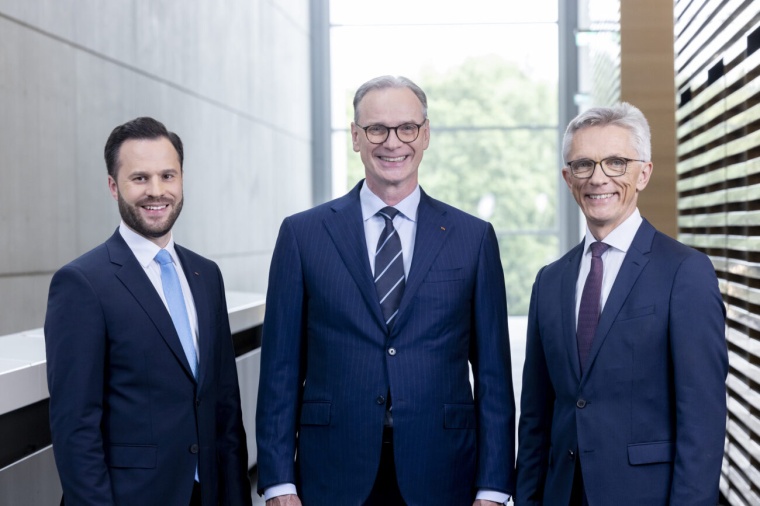 Die neue Geschäftsführung bestehend aus Marius Berlemann, Wolfram N. Diener...
