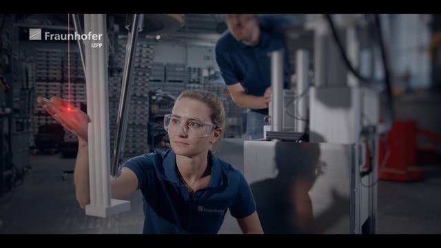 Bild / Image: Fraunhofer IZFP / Uwe Bellhäuser