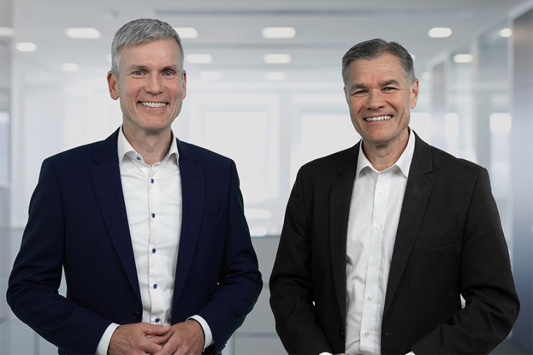Andreas Pecher (l), Dr. Karl Lamprecht (Bild: Zeiss)