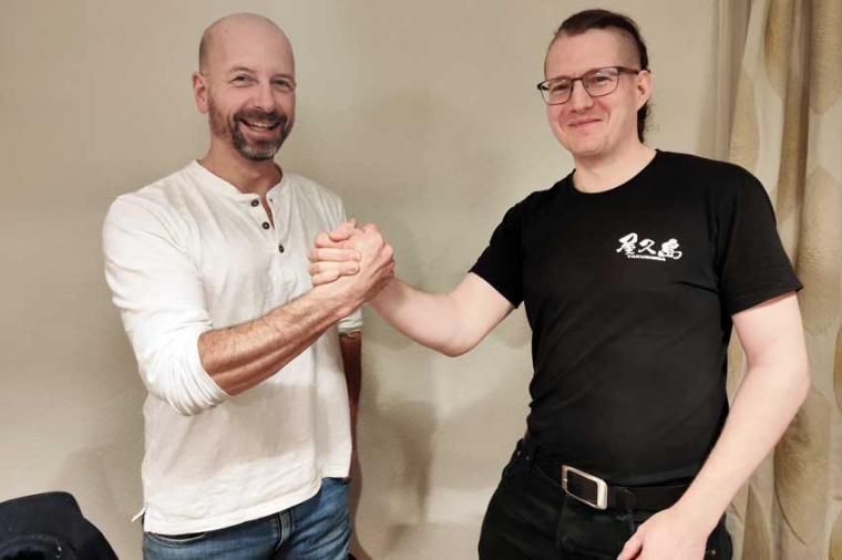 Oliver Fähnle (l) und Marco Tinner (Bild: PanDao)