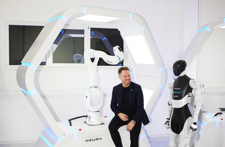 David Reger. Bild / Image: Neura Robotics