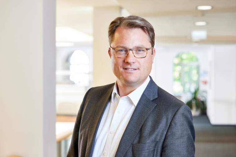 CFO Christoph von Rosenberg. Bild / Image: Ifm