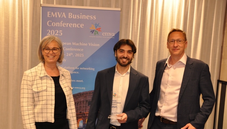 Foto (von links nach rechts): EMVA-Vorstandsmitglied Petra Thanner; Gewinner...