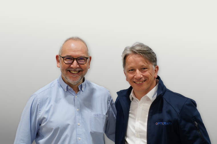 Sie arbeiten künftig enger zusammen: Jean-Yves Hergott (l.), Geschäftsführer...