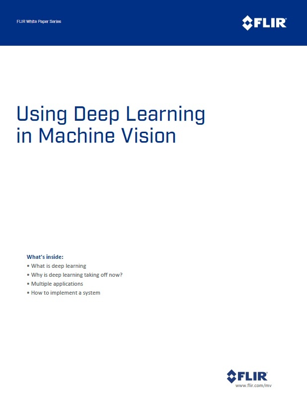 Using Deep Learning in Machine Vision