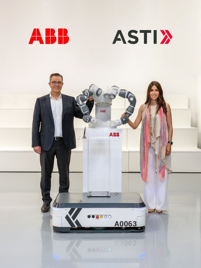 ABB has acquired Asti Mobile Robotics Group (Asti), a manufacturer of...