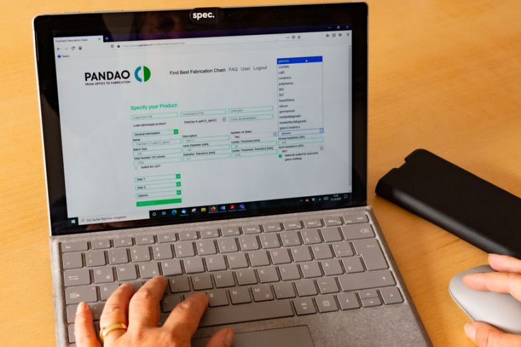 PanDao – optical fabrication design tool