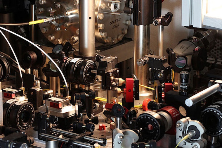 The experimental setup and detail of the optics used to direct and manipulate...