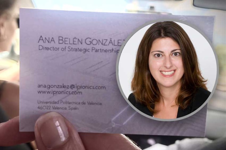 Dr Ana Belén González (Source: iPRONICS / WIN)