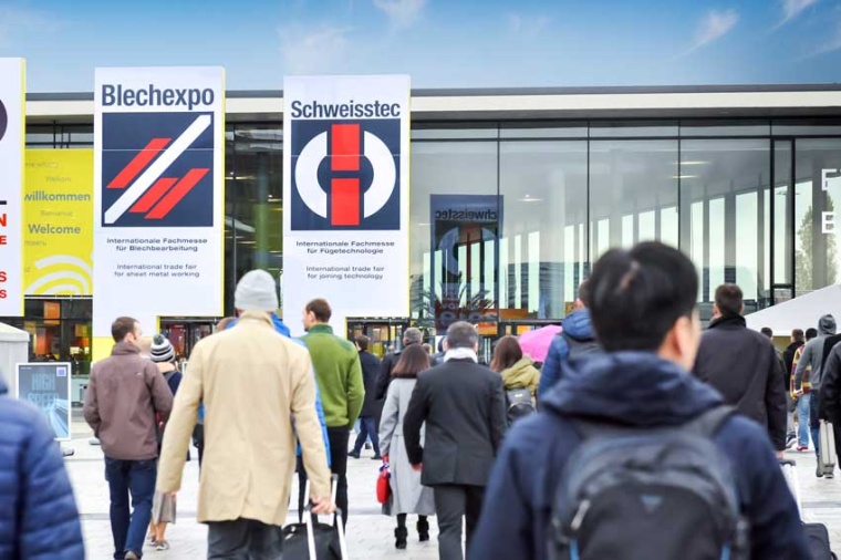 Messe Stuttgart entrance (Source: P.E. Schall)
