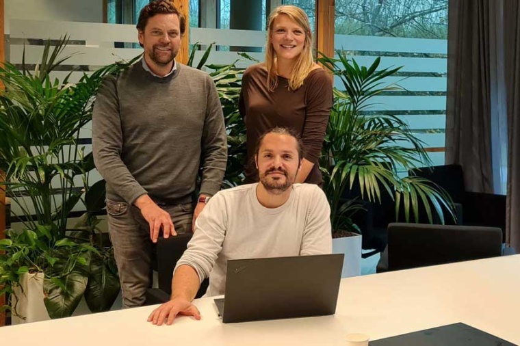 Pieter Klinkert, Pleuni Hooijman, Simone Cardarelli (clockwise from left;...