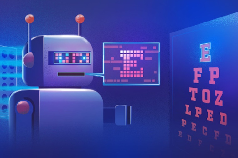 A new artificial electronic retina mimics the behavior of the eye’s rod...
