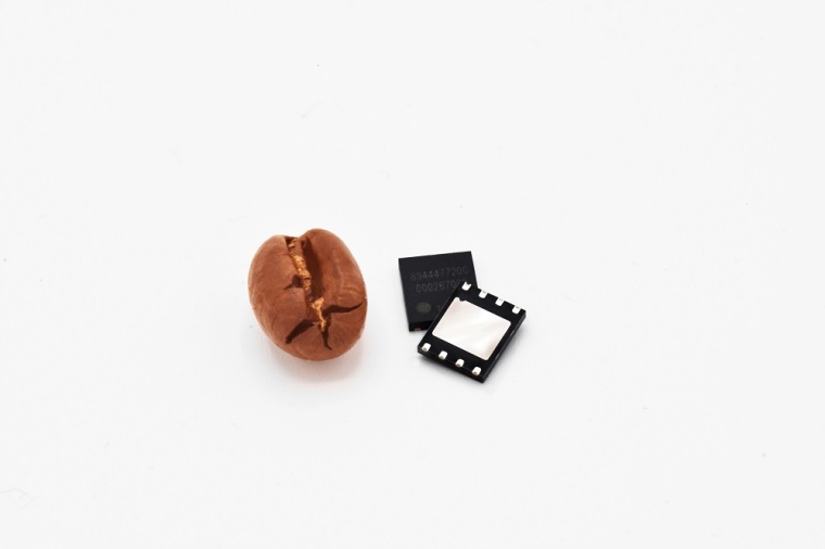 In comparison: the eSIM is hardly bigger than a coffee bean and thus creates...