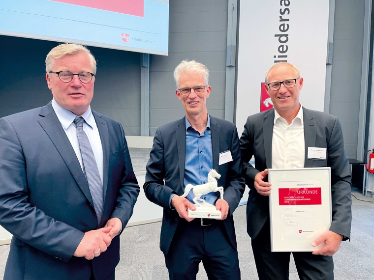 Sieb & Meyer won the Lower Saxony foreign trade award in the large company...