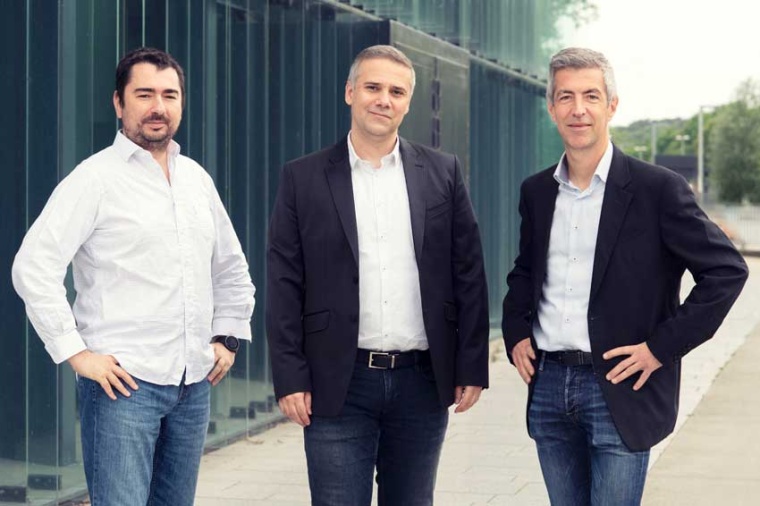 From left to right: Xavier Rottenberg, fellow sensing and actuation...