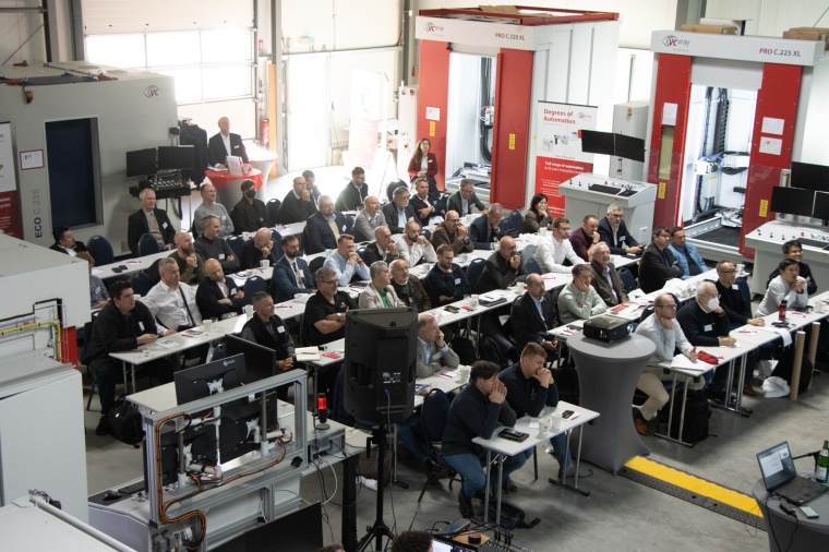 Representatives of the new business partner Diondo also took part and gave...
