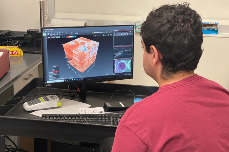 University of Oklahoma Gallogly College of Engineering student Andy J. Keddissi...