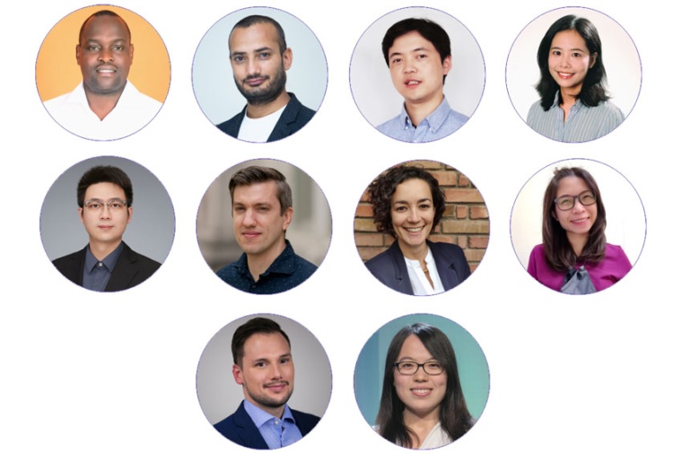 Recipients of the Optica Foundation 20th Anniversary Challenge prizes in...