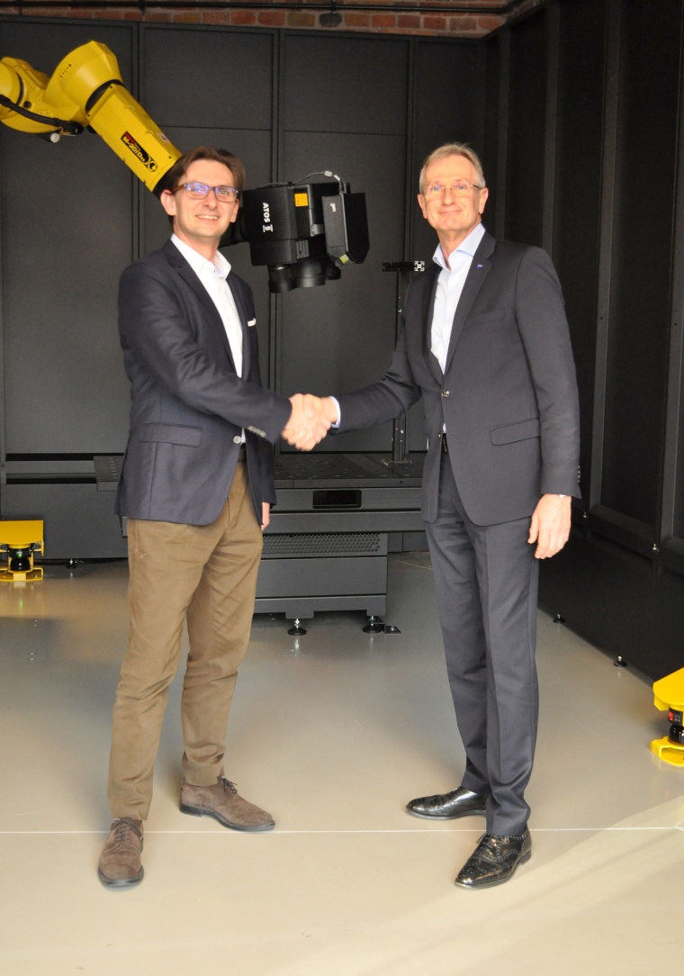 Marek Radke (left) and Michael Hubensack