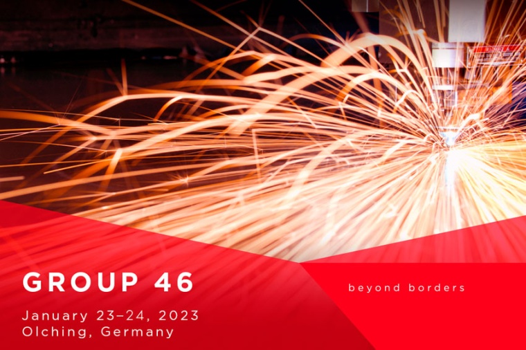 Group 46 meeting, January 2023 (Source: Laser Components)