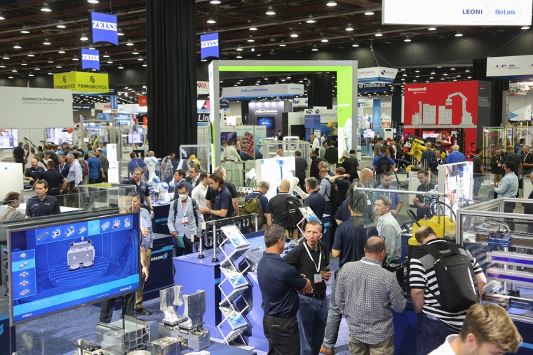 More than 30,000 visitors attended Automate 2023 in Detroit. (Image: A3)