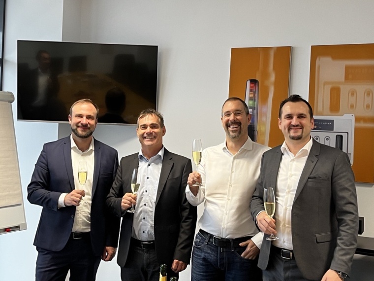 Aurel Popirtac, Benno Kathan, Joachim Theusner, Lucian Horga. Bild / Image: IFM