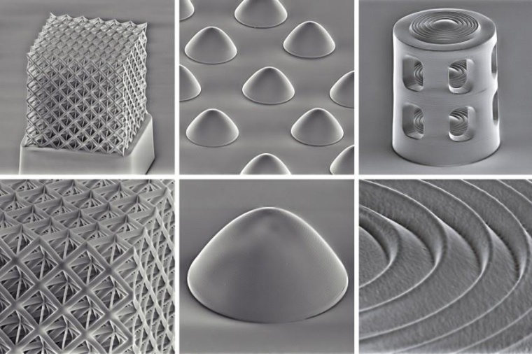3D printing of glass without sintering