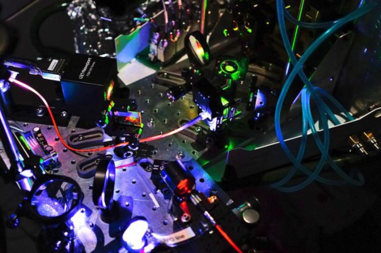 Experimental set up to study the boron vacancy defects in hBN. (Source:TMOS)