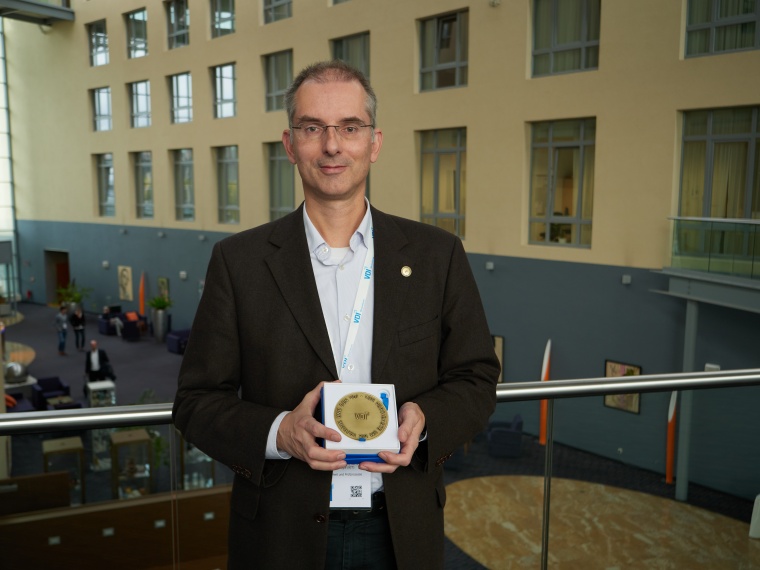 In recognition of his many years of voluntary work in the VDI/VDE Society for...