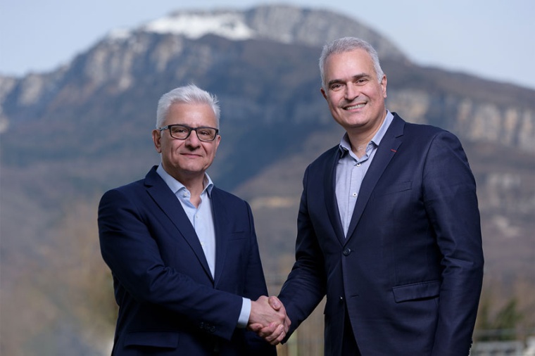 Xavier Caillouet (l), Hervé Bouaziz (Source: ALA / Roland Grall / Lynred)