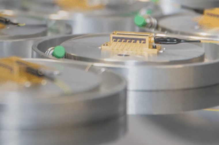 Quantum dot technology for silicon photonics datacom applications (Source:...