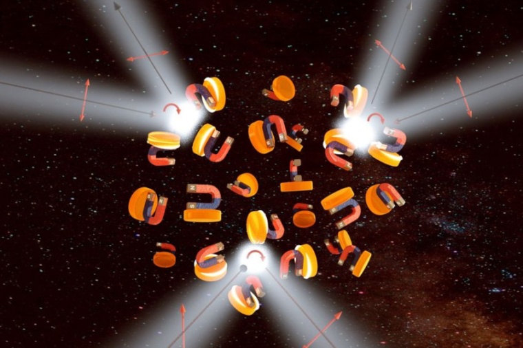Illustration: The magnetic properties of a material can affect how it interacts...