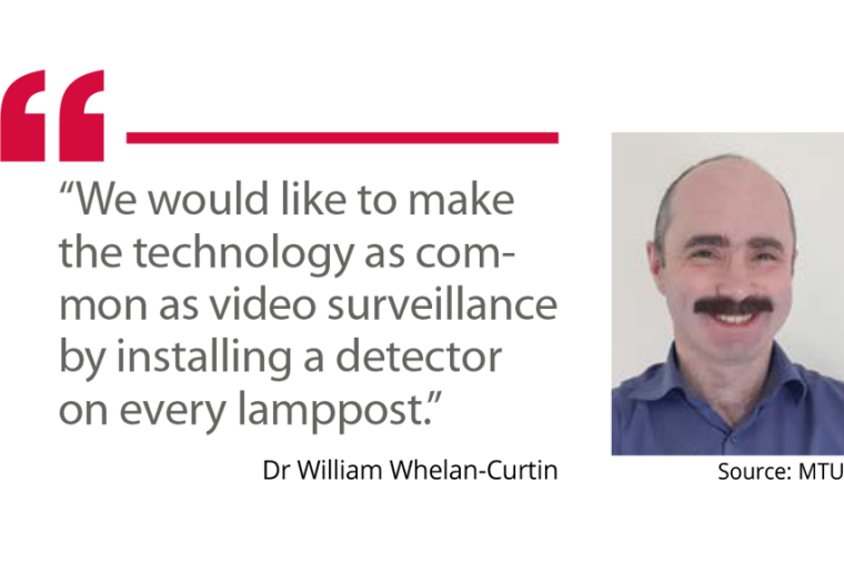 “We would like to make the technology as common as video surveillance by...