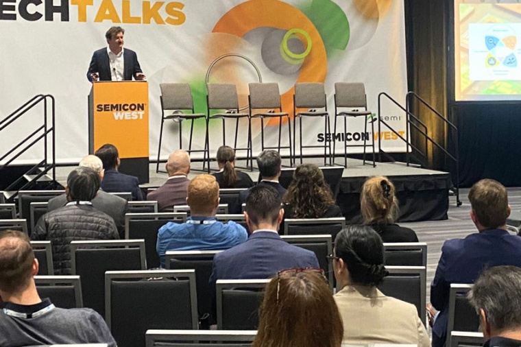 Jorn Smeets at Semicon West 2024 (Source: PhotonDelta)
