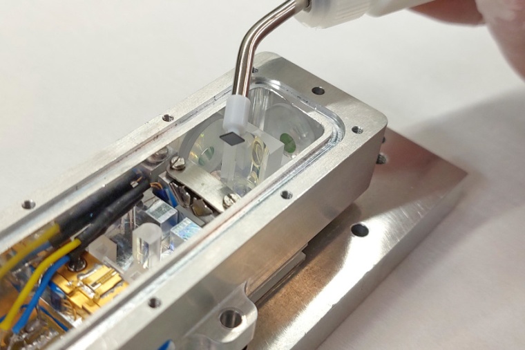 The LZH is researching an electrically pumped, vertically emitting...