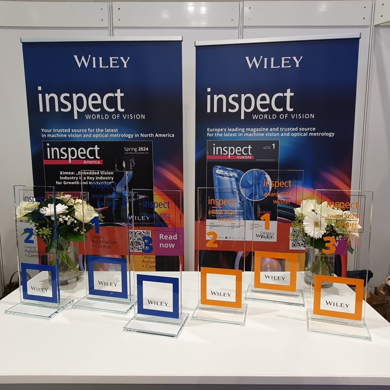 Shortly before the announcement of the winners of the inspect award 2024 at the...