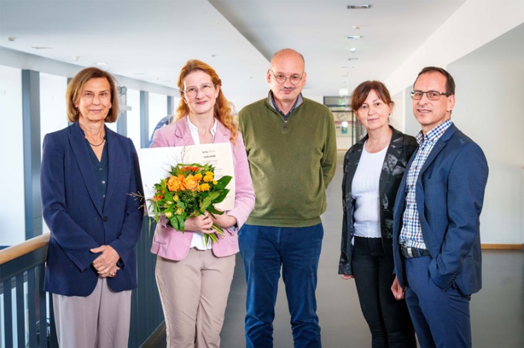 (v. l.) BTU Rektorin Gesine Grande, Christine Ruffert; MINT-Fakultät Dekan...