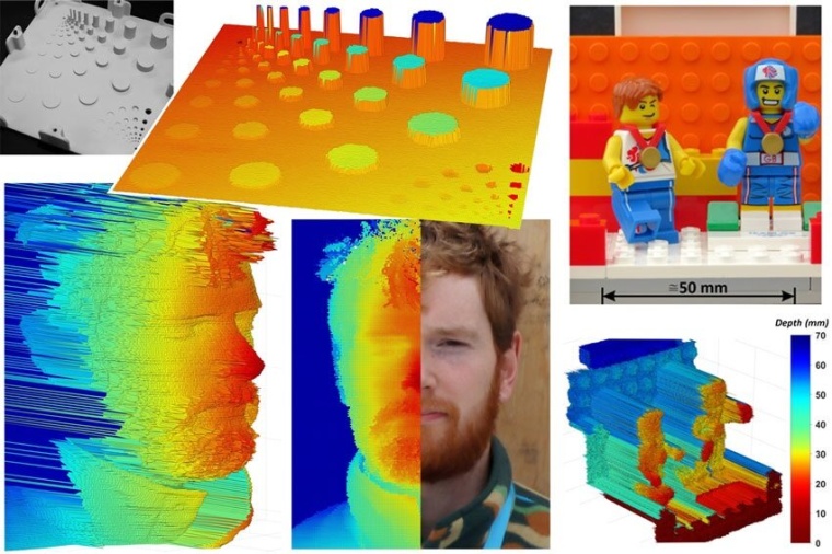 A single-photon time-of-flight Lidar system can produce high-resolution 3D...