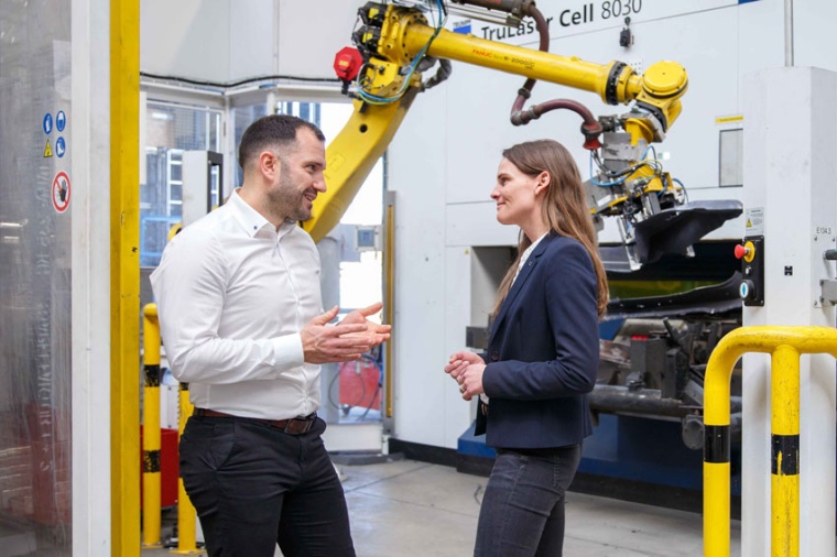 With flexible automation solutions users can reduce their cycle times and save...