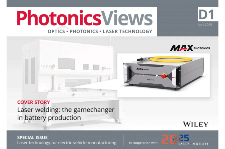 PhotonicsViews special digital issue D1/2025 (Source: Wiley)
