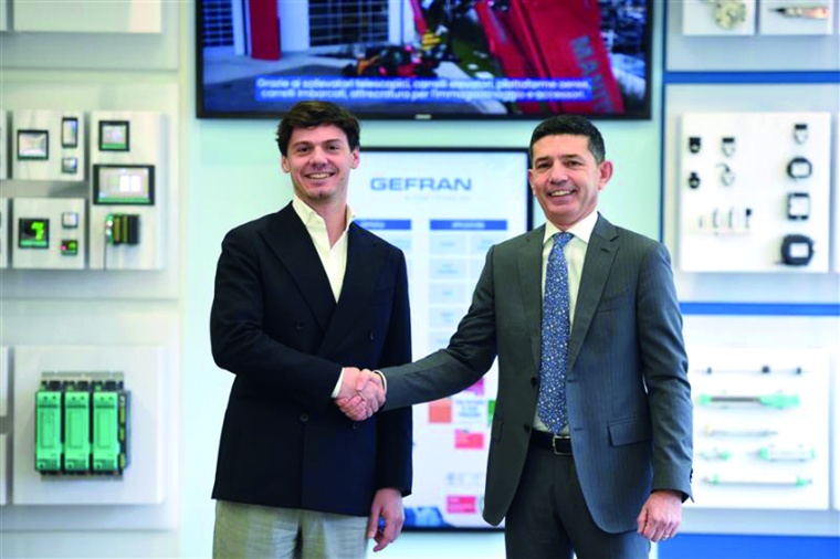 Deciding to collaborate on IoT and AI: Marcello Perini, CEO of the GEFRAN Group...